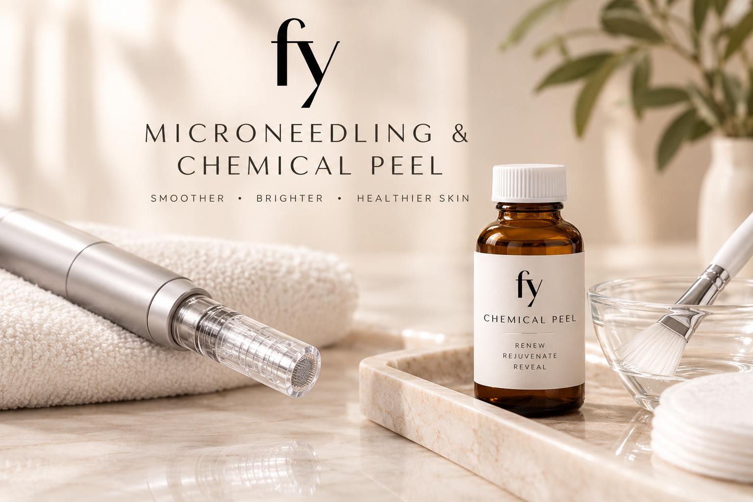 Microneedling and chemical peel treatments at Forever Young Medical Spa in Temecula, CA.