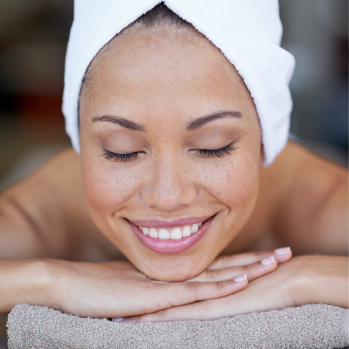 Anti-aging chemical peel treatment at Temecula medical spa reducing fine lines and improving skin glow
